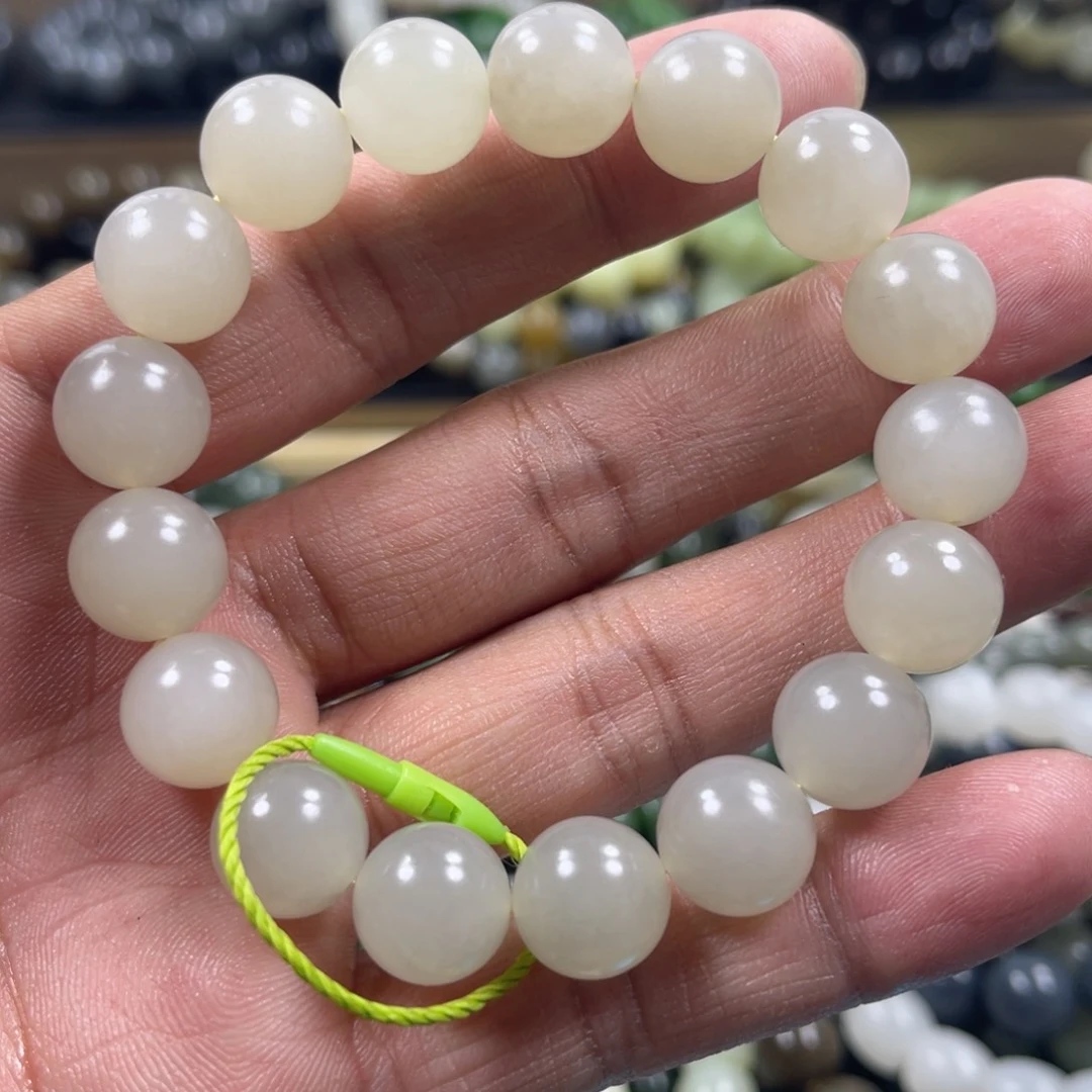 和田玉手串未镶嵌