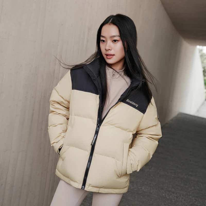 波司登2024冬季女短款运动户外休闲情侣百搭潮流保暖羽绒服3380
