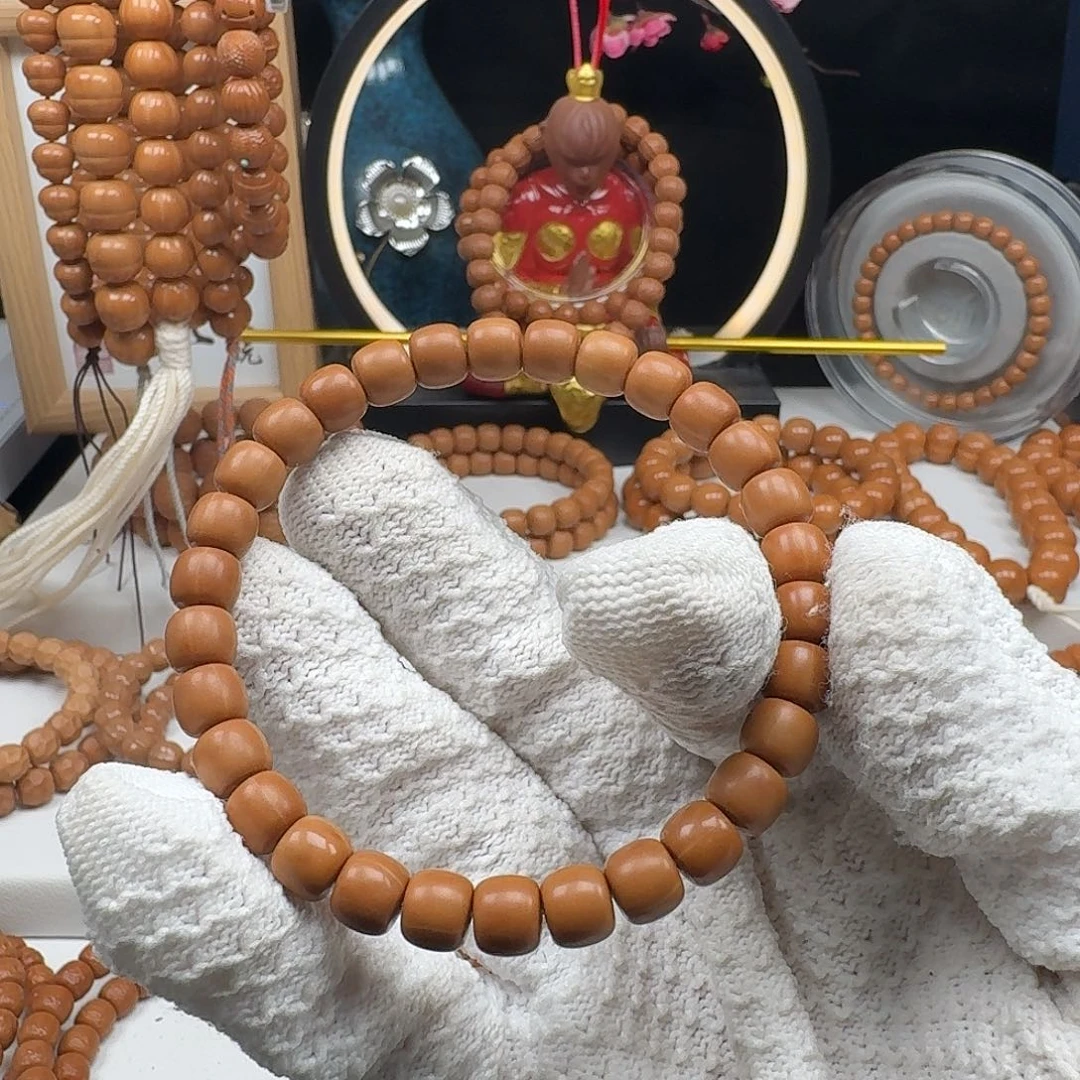 芒***家猴头核桃手串猴头道珠7.9