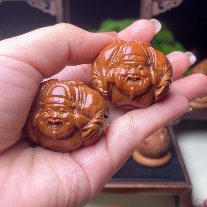 吊坠橄榄核横财手球3.3