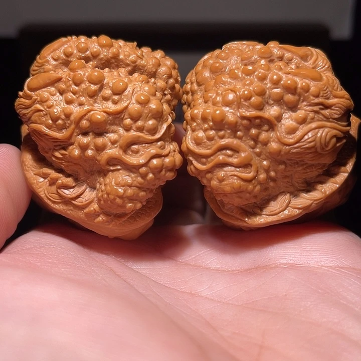 核桃手串/手链45  47雕刻