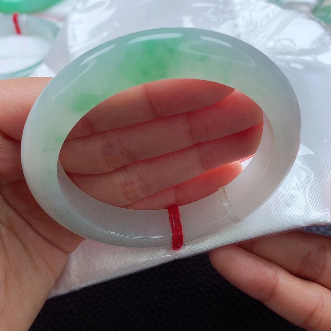 翡翠手镯未镶嵌55 56 57