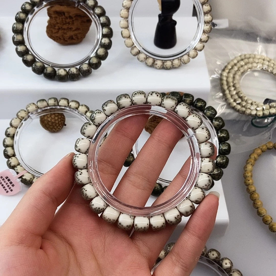 事***）手串星月菩提卡9青灰背河豚m78