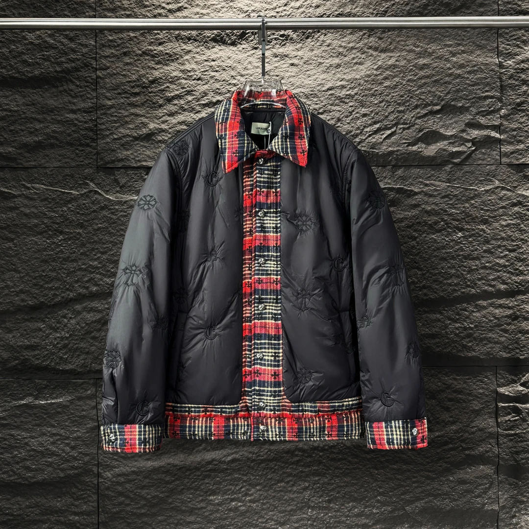 CB-K100-早秋季新款刺绣拼接时尚休闲百搭外套