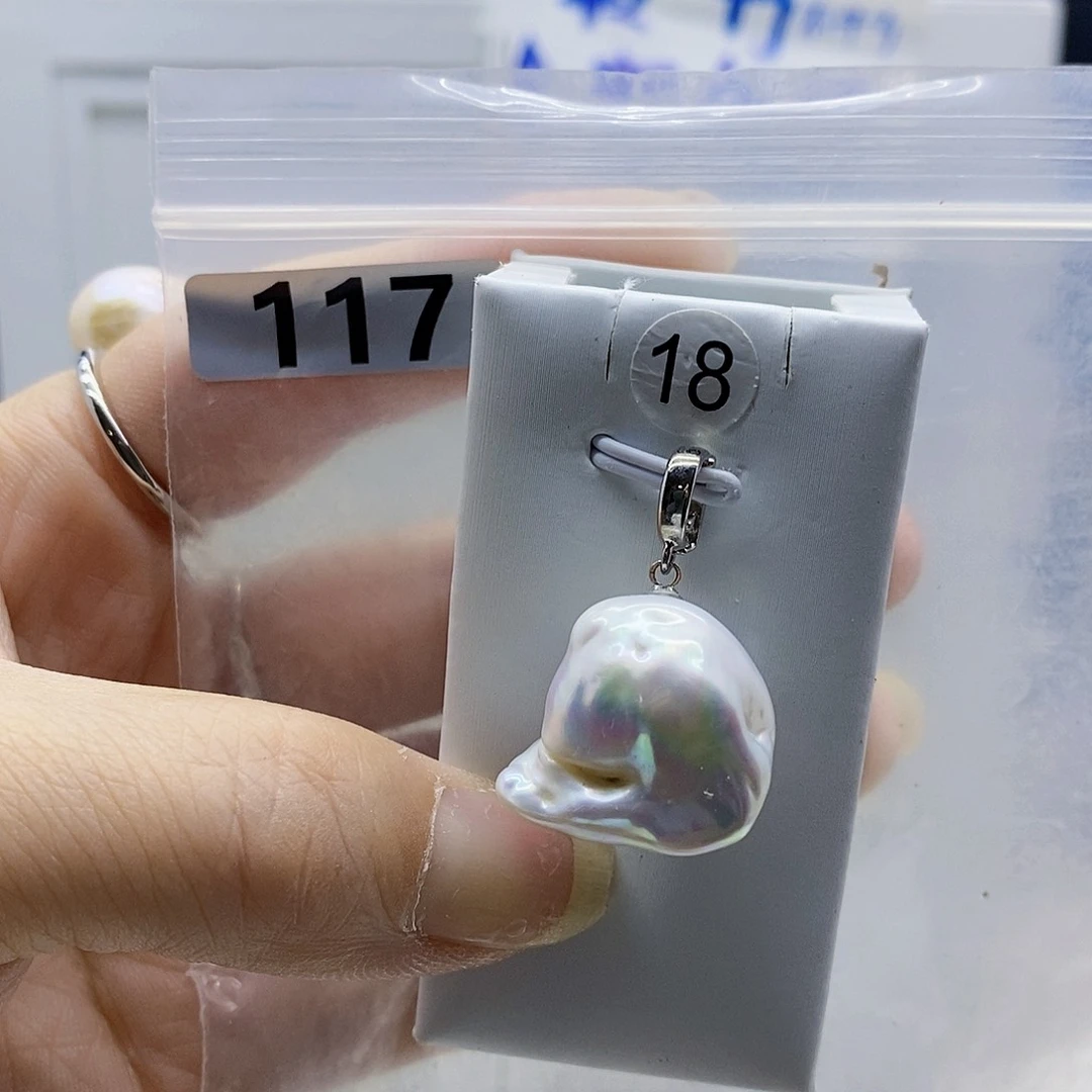 颈饰合金淡水珍珠