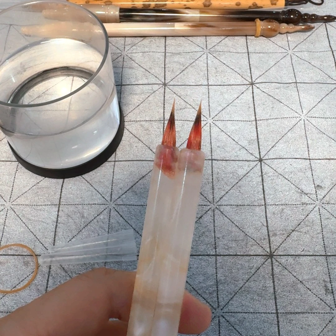 流金岁月小青花两支出锋1.7cm