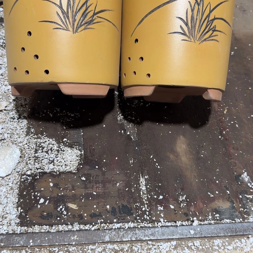 紫砂花盆口径14.18口径