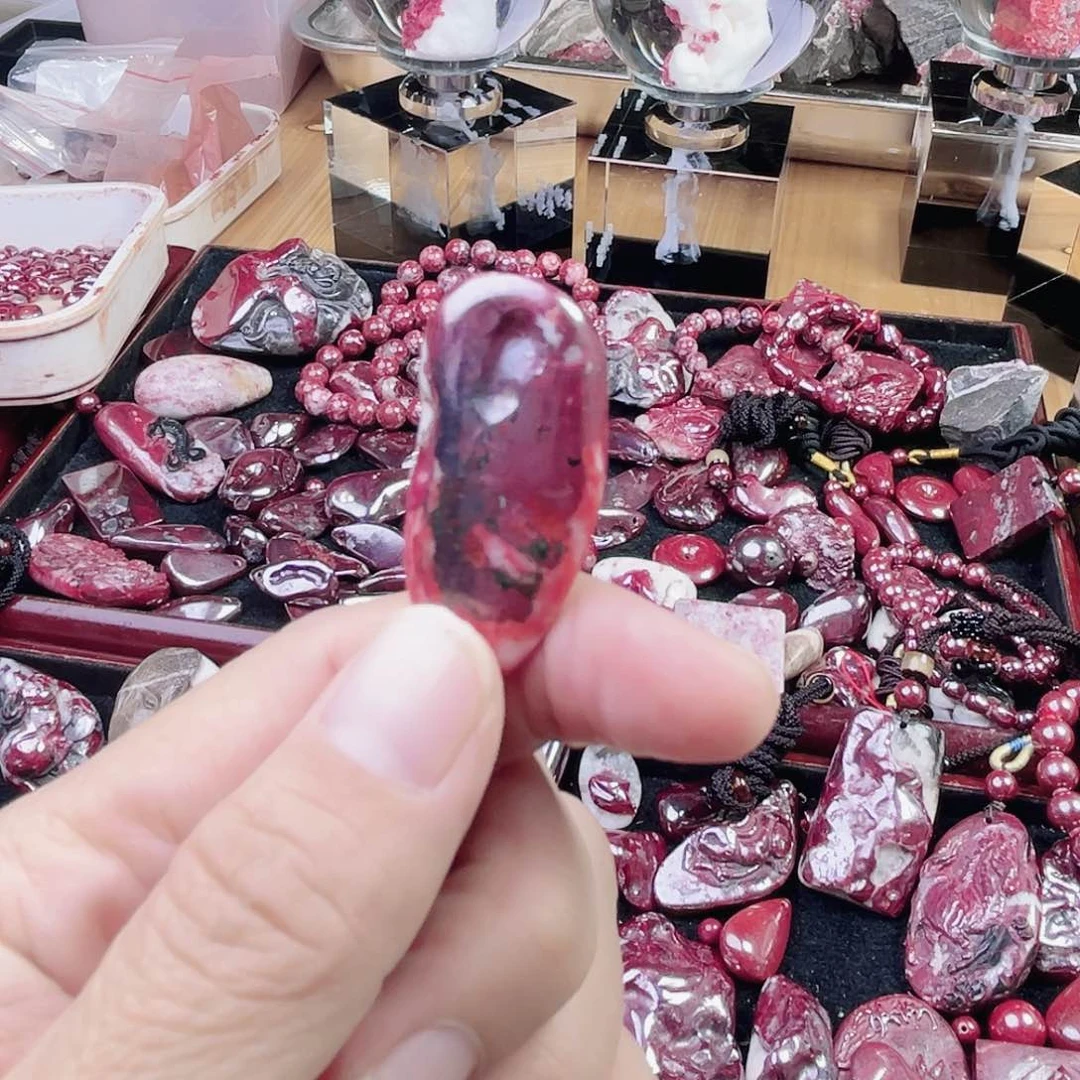 【闪购商品】天然辰砂罗*天然原矿朱砂吊坠