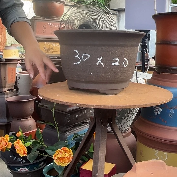 30拉毛小马花盆紫砂花盆紫砂