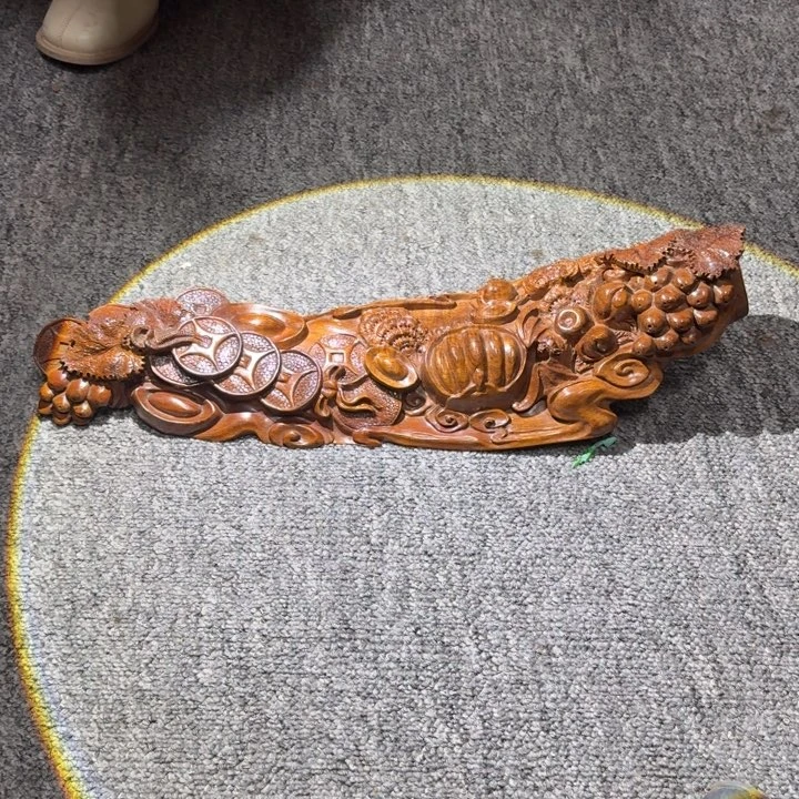 花梨木类书架摆件