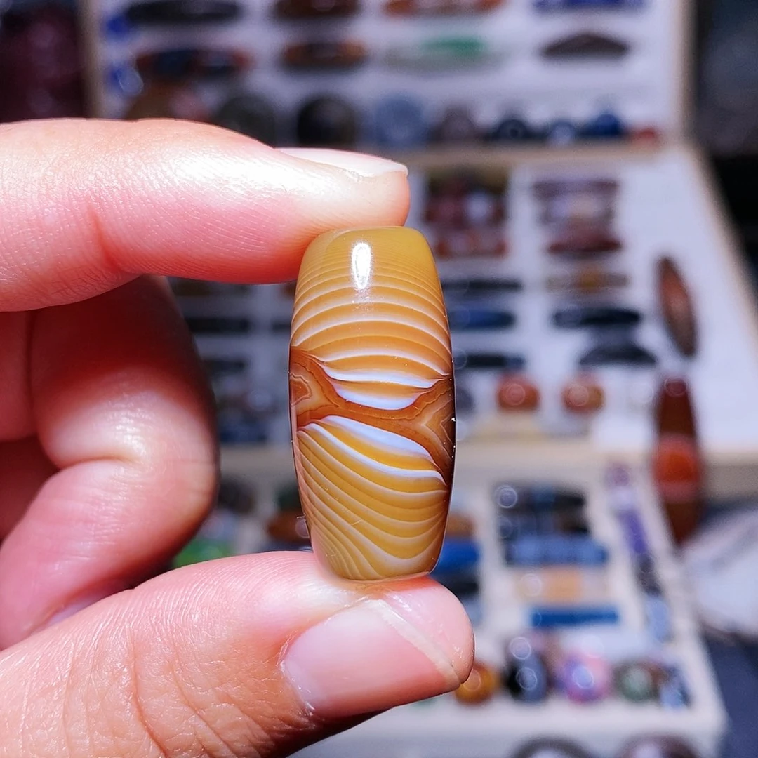 玛瑙吊坠未镶嵌路…..