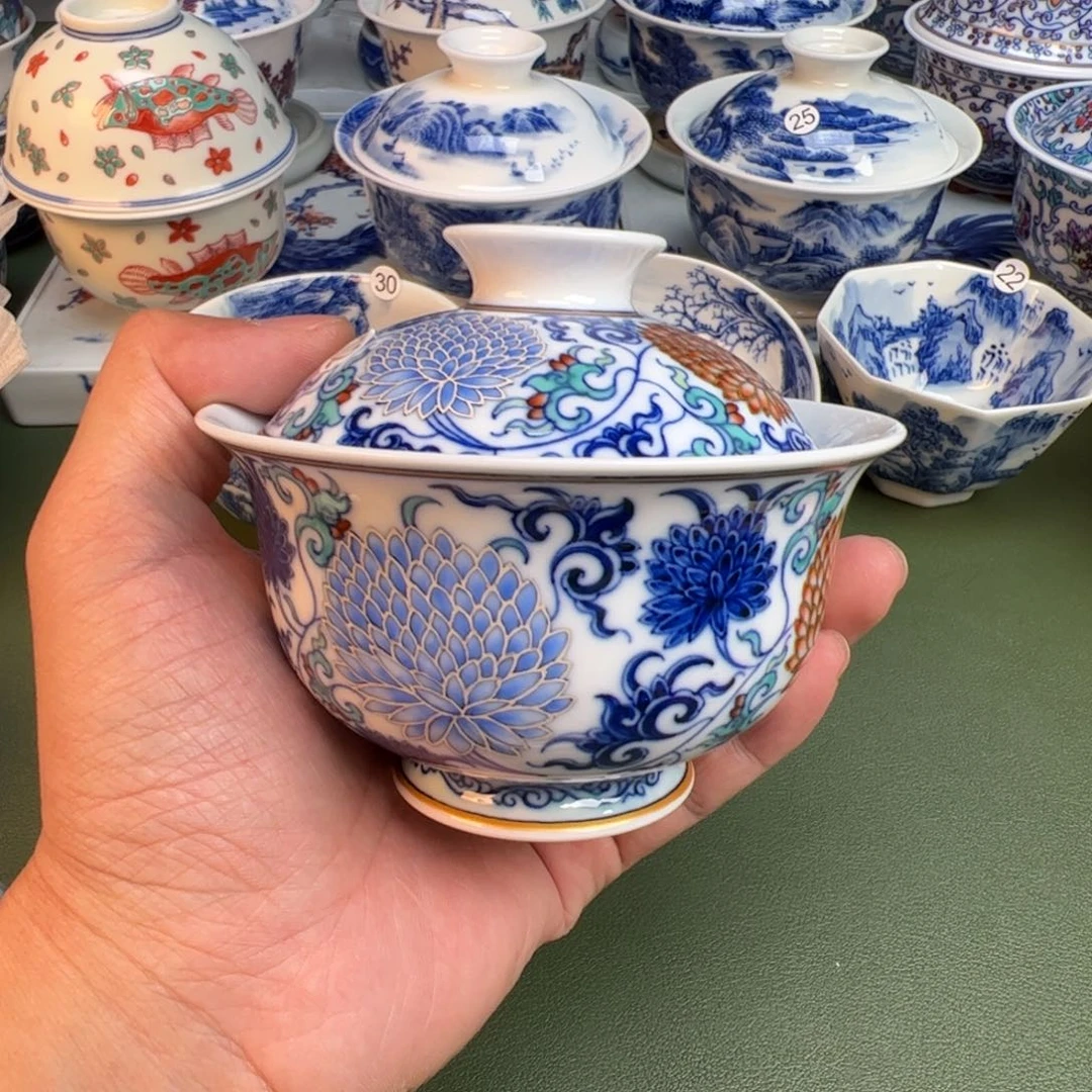 纯手工纯手绘茶具37