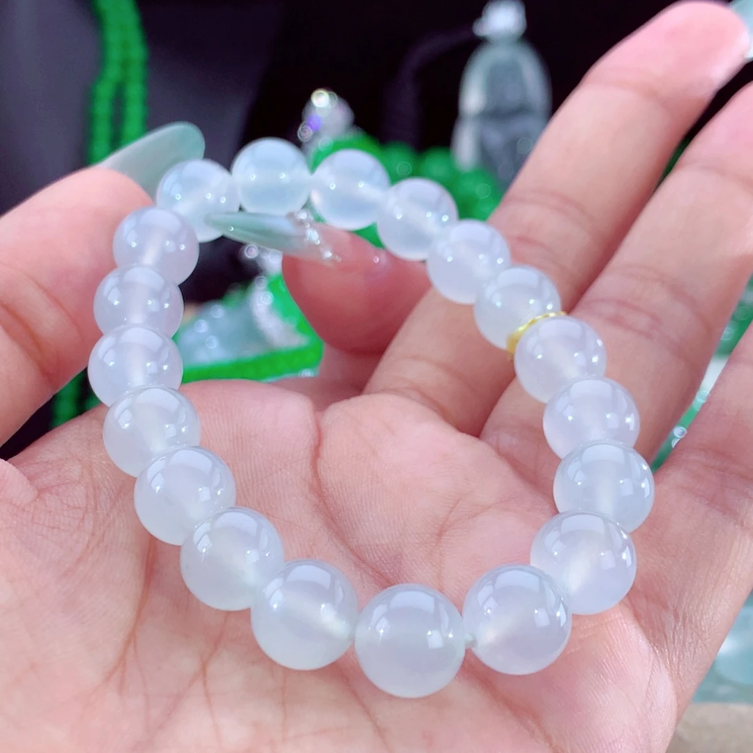 未镶嵌手串翡翠天然翡翠A货