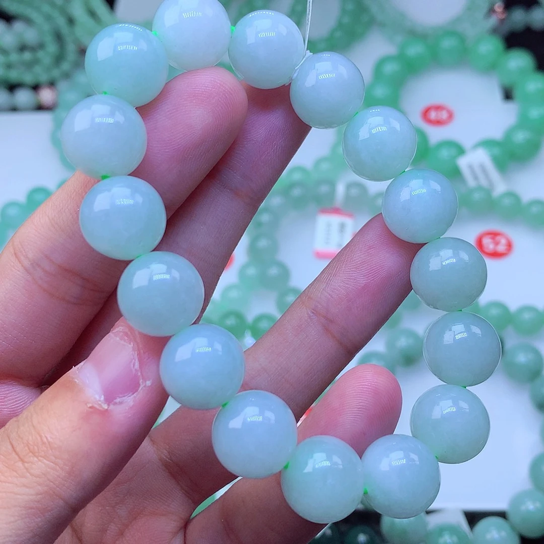 翡翠未镶嵌毛衣链