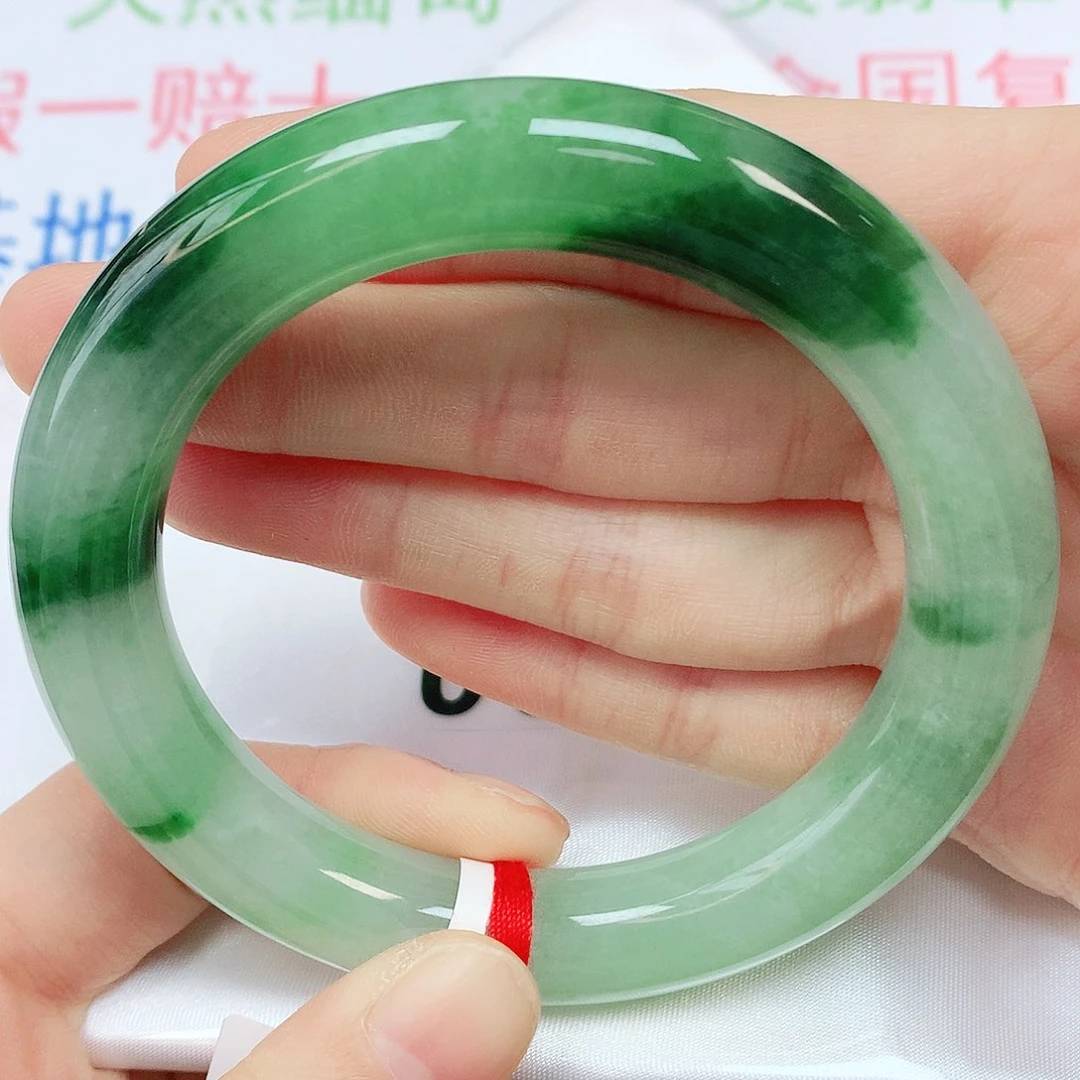 未镶嵌手镯翡翠翡翠手镯58圆