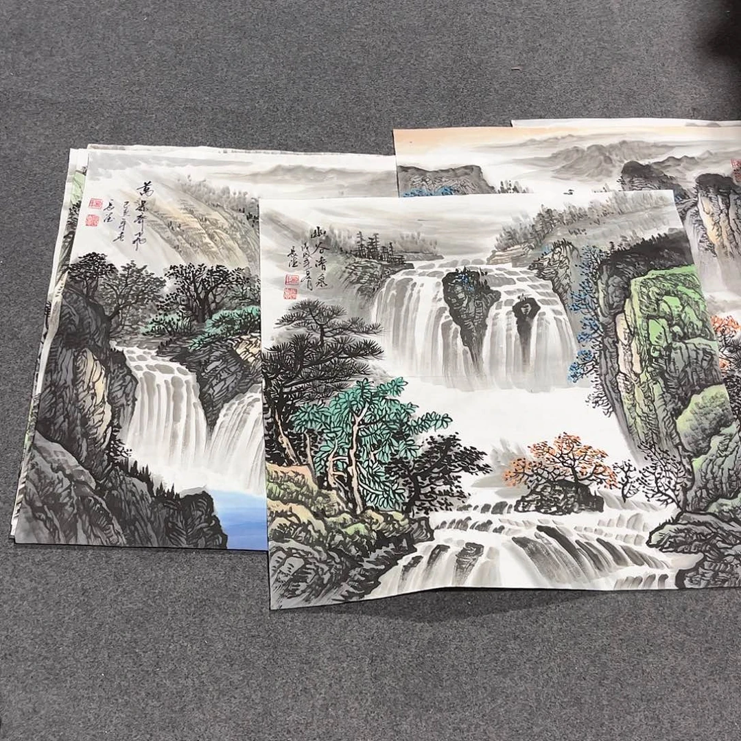 国画D国画作品单幅任发一张