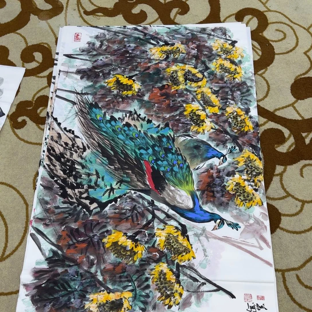 国画王孝华李欣主播