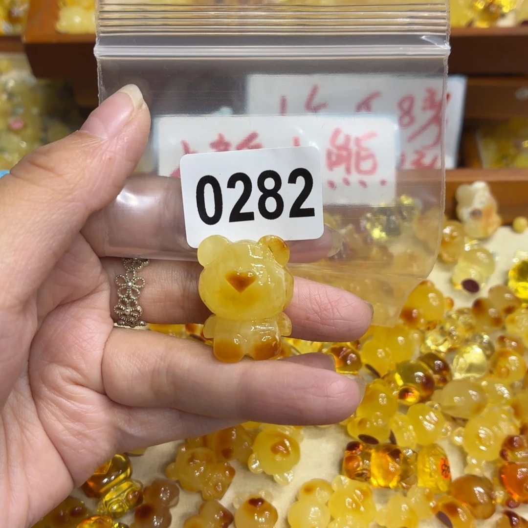 旅***者琥珀未镶嵌毛衣链