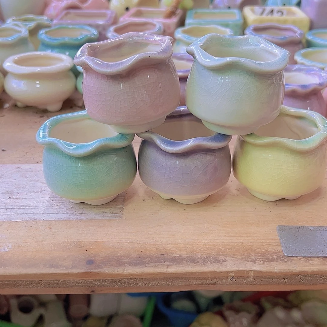 陶瓷花盆单场满12包邮