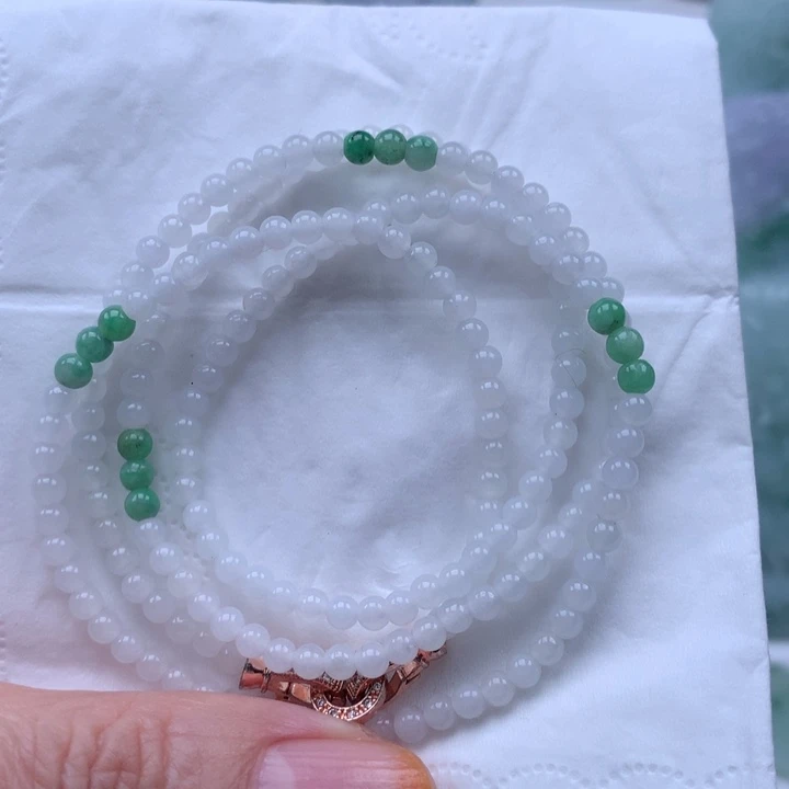 定制翡翠未镶嵌挂件挂链