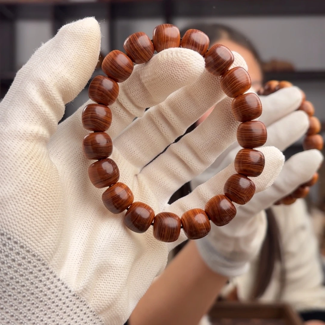 手串/手链柏木（崖柏） 黑油蚕丝11.12泥膏香料药香17.8