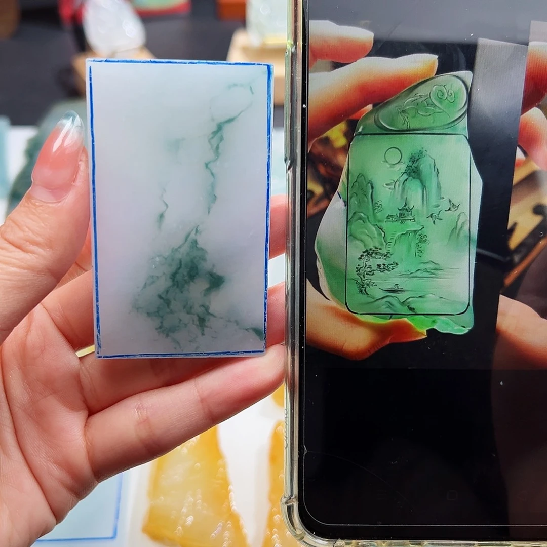 定制翡翠未镶嵌翡翠
