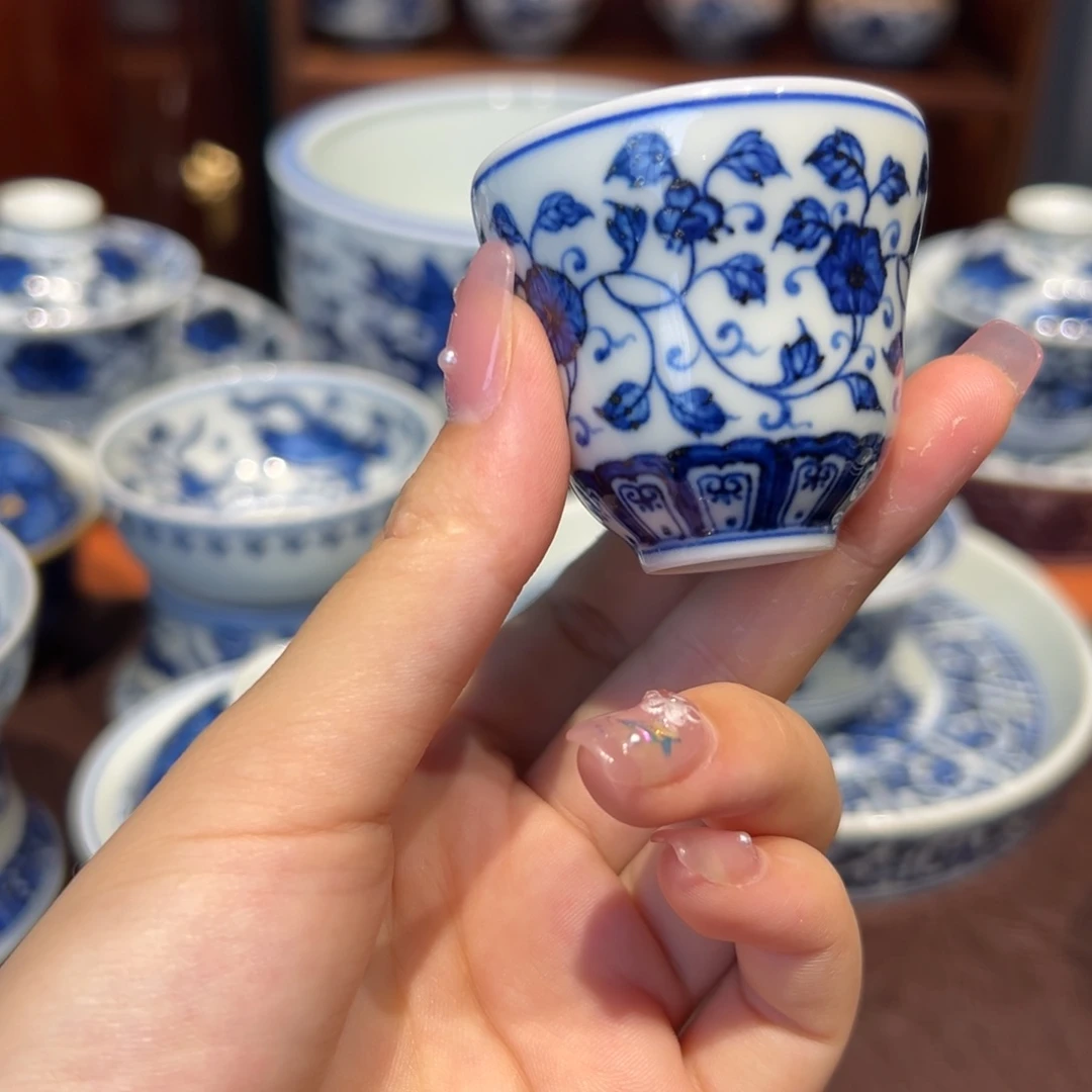 青花雯华堂手绘爸爸