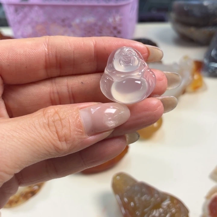 玛瑙/玉髓吊坠(不含链)未镶嵌