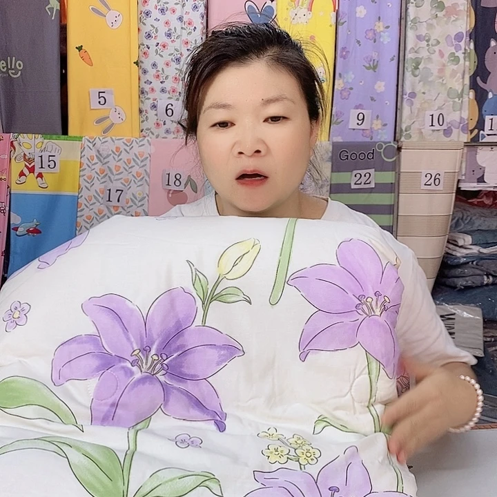 莫代尔纤维1.5米纯棉春秋豆豆被