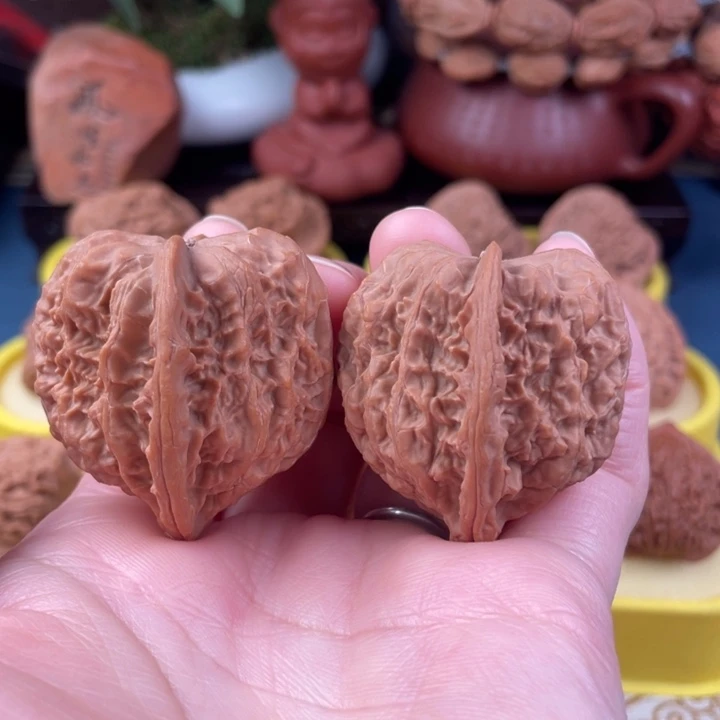 吊坠文玩核桃火焰马蹄40