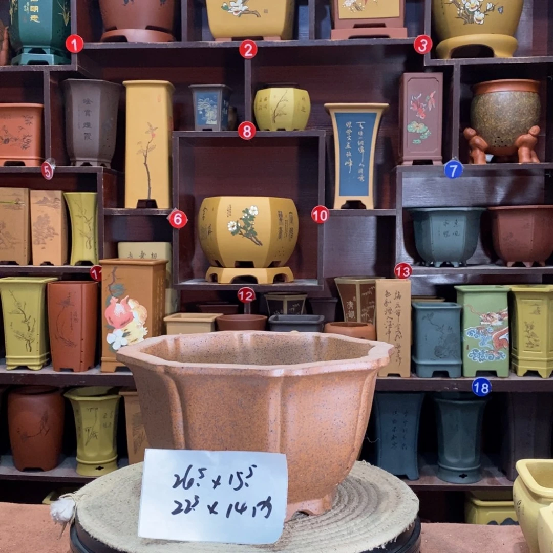 紫砂花盆紫砂花盆