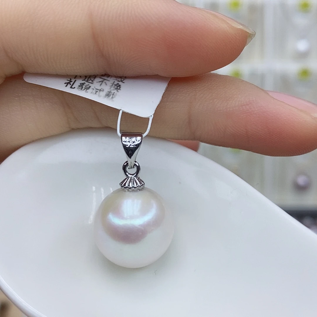 颈饰合金淡水珍珠