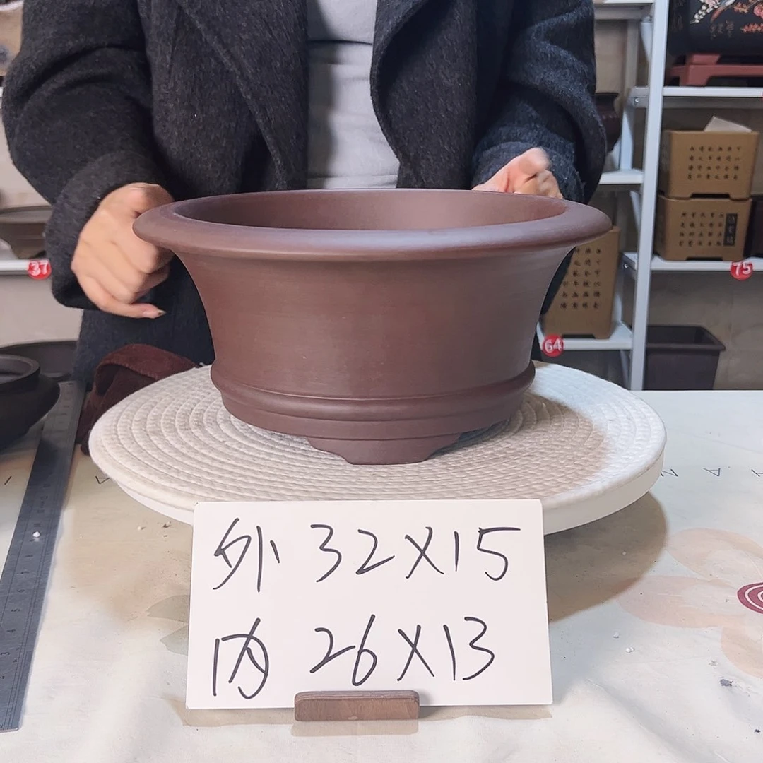 紫砂花盆紫砂花盆