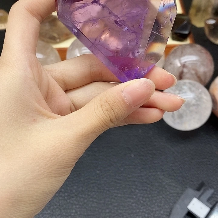 水晶未镶嵌珠宝半成品90水晶石