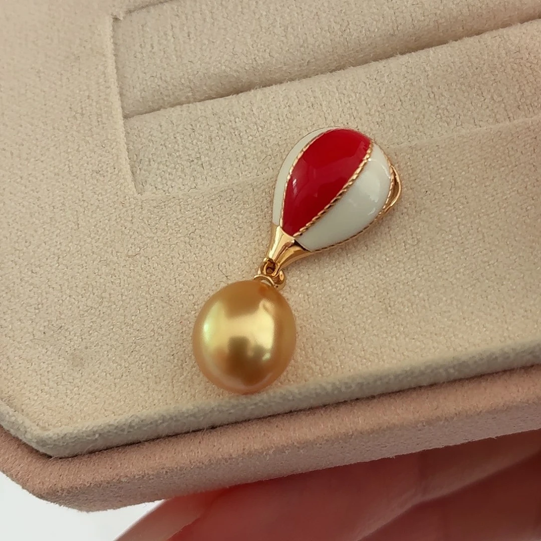 颈饰海水珍珠银S925镶嵌