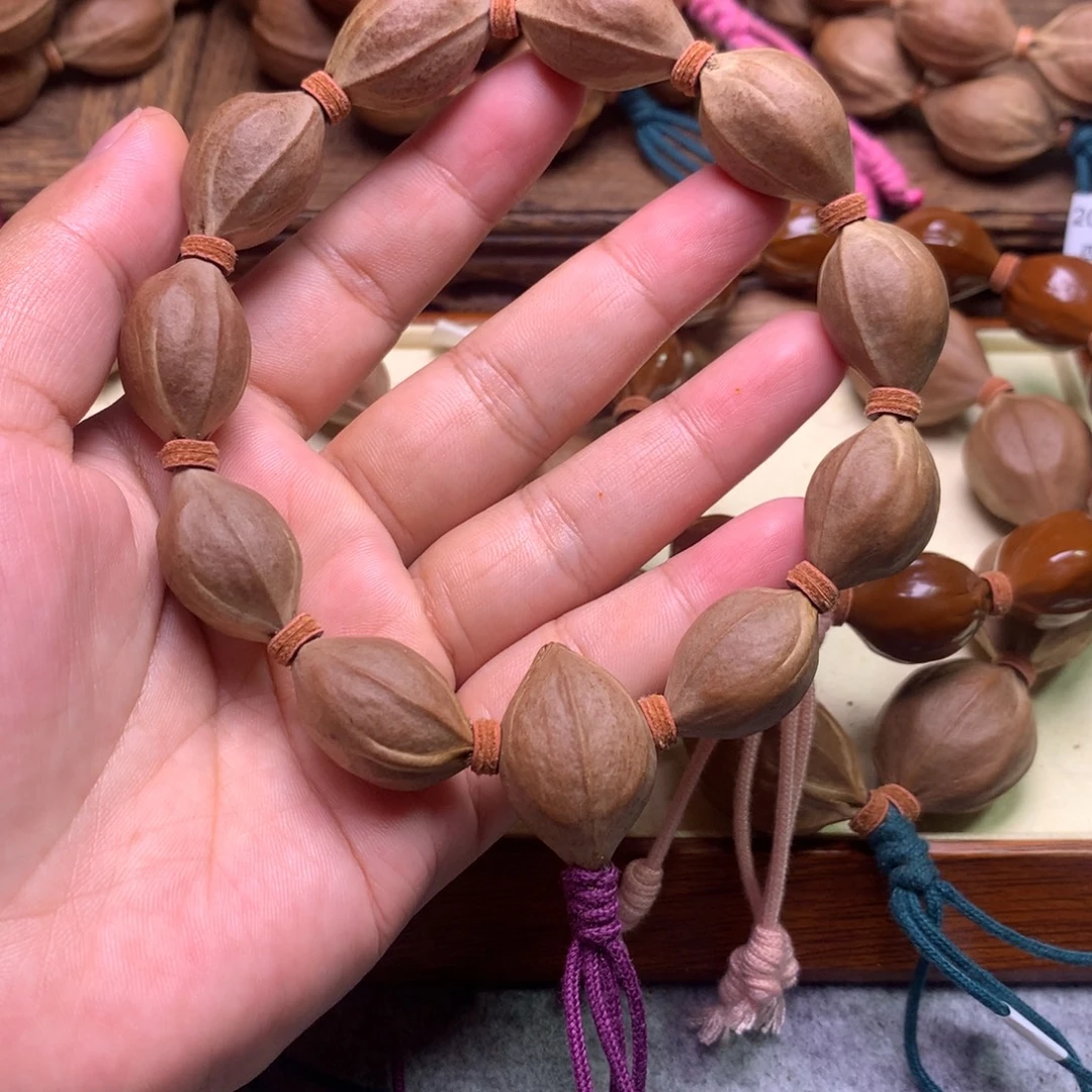 手串/手链橄榄核梅林铁核1524带三通