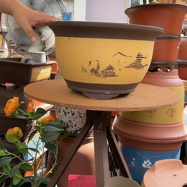 003花盆紫砂花盆紫砂