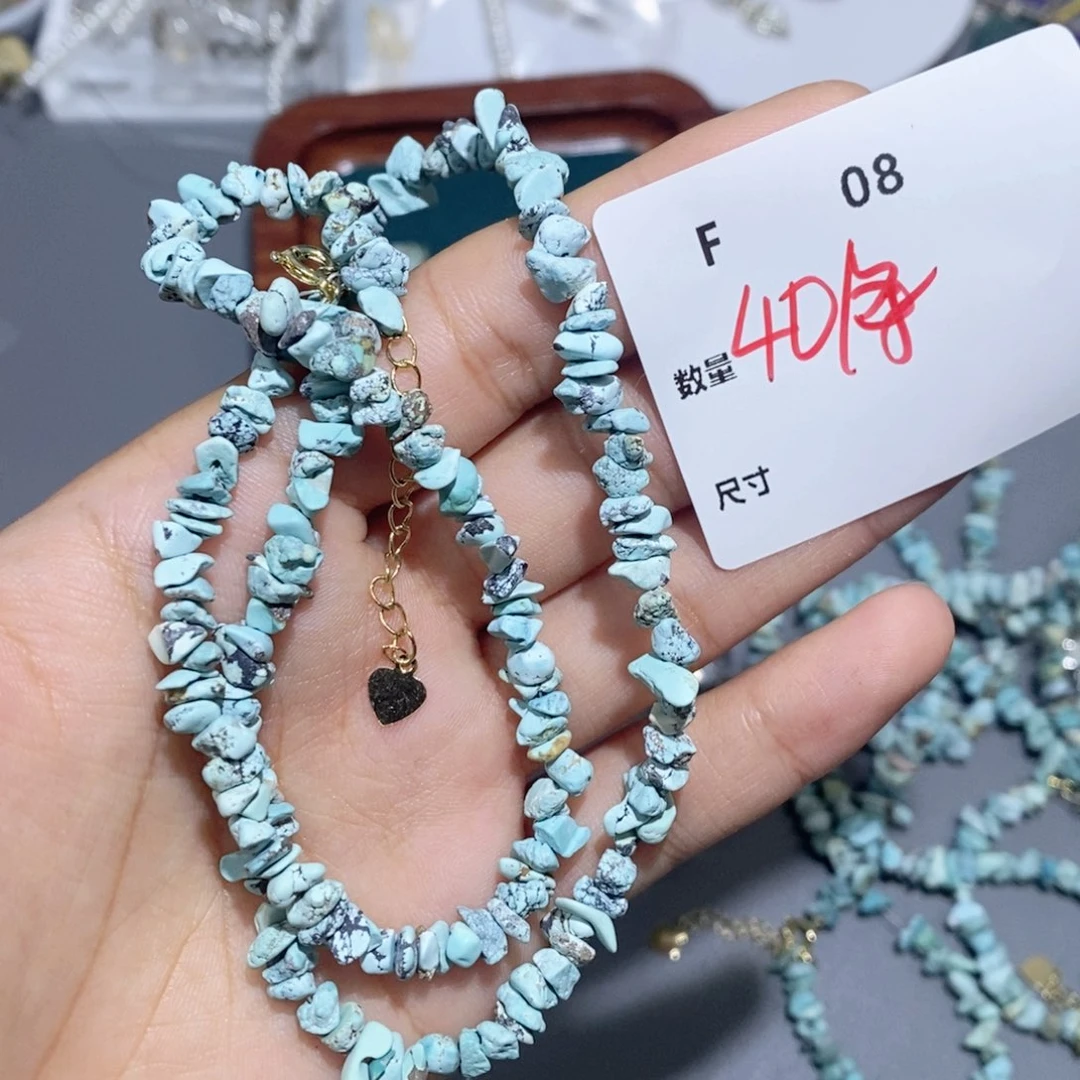 银S925镶嵌颈饰水晶F08