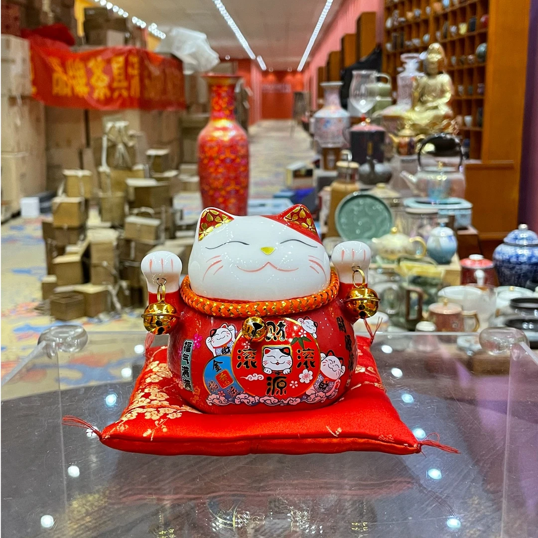 【闪购商品】红色招财猫，020405