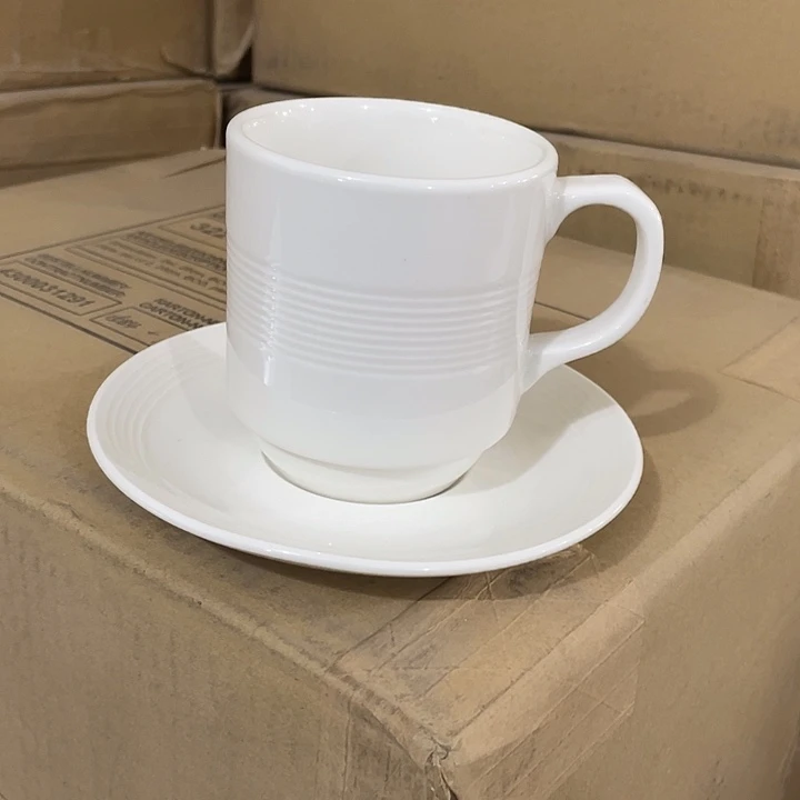 瓷片强化瓷好大厨杯碟一套