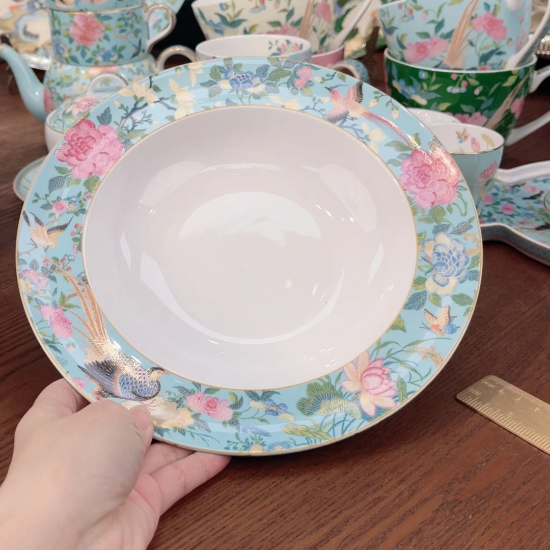 瓷片草帽盘———————————