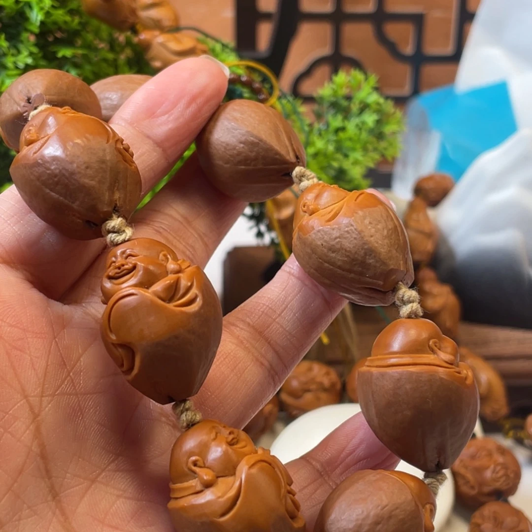 橄榄核手串/手链包衣弥勒橄榄核