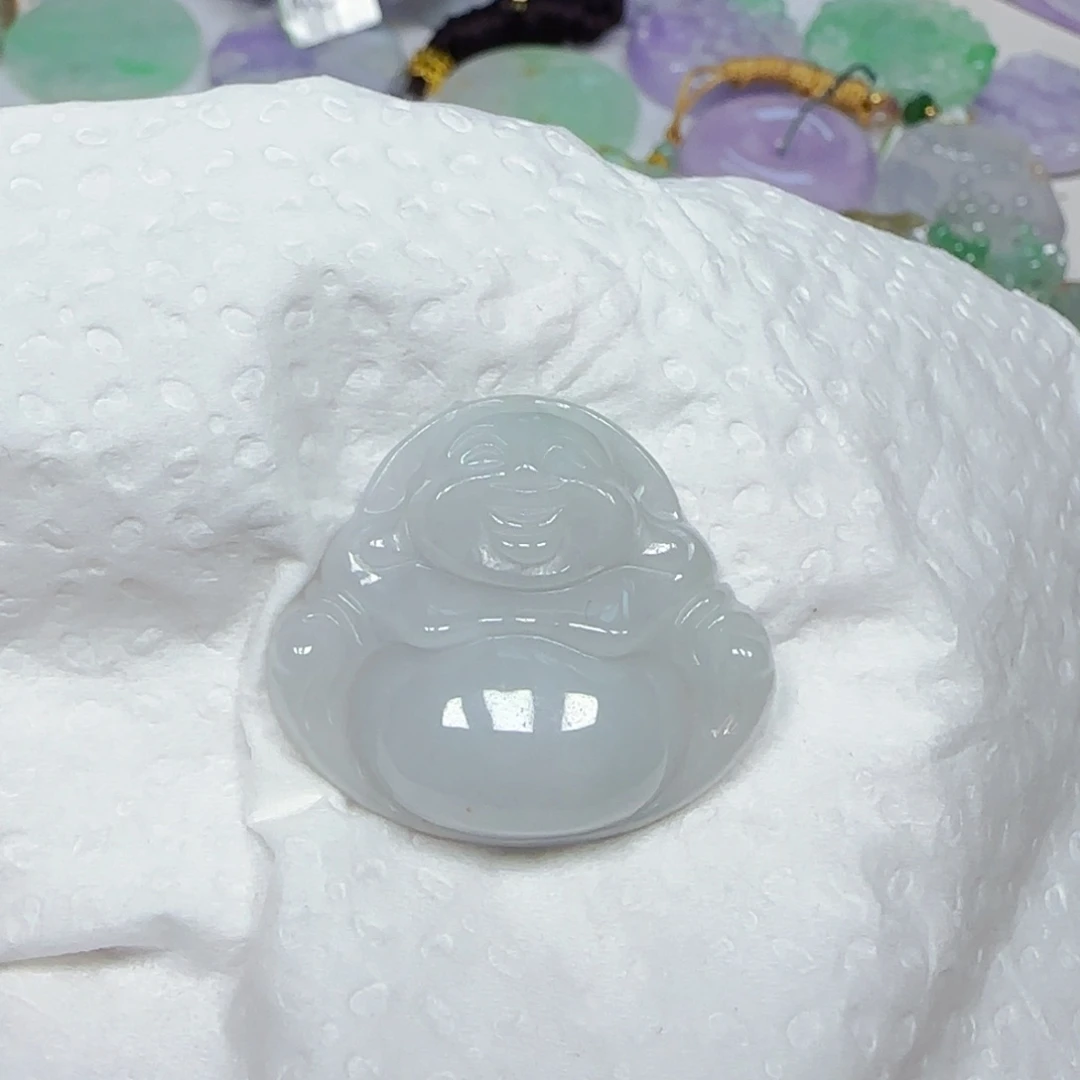 翡翠未镶嵌吊坠(不含链)橙***冰