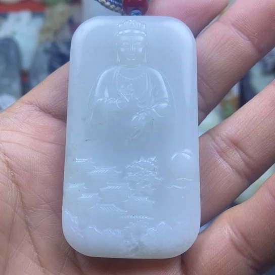 颈饰未镶嵌和田玉