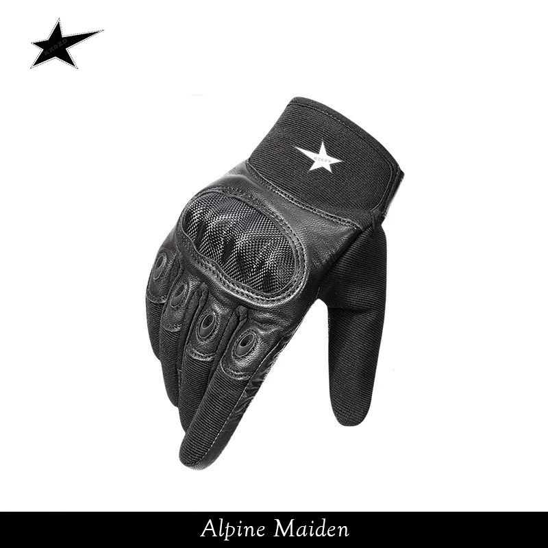 正品现货A星Alpine Maiden男士春秋手套防滑防刺触屏骑行透气手套