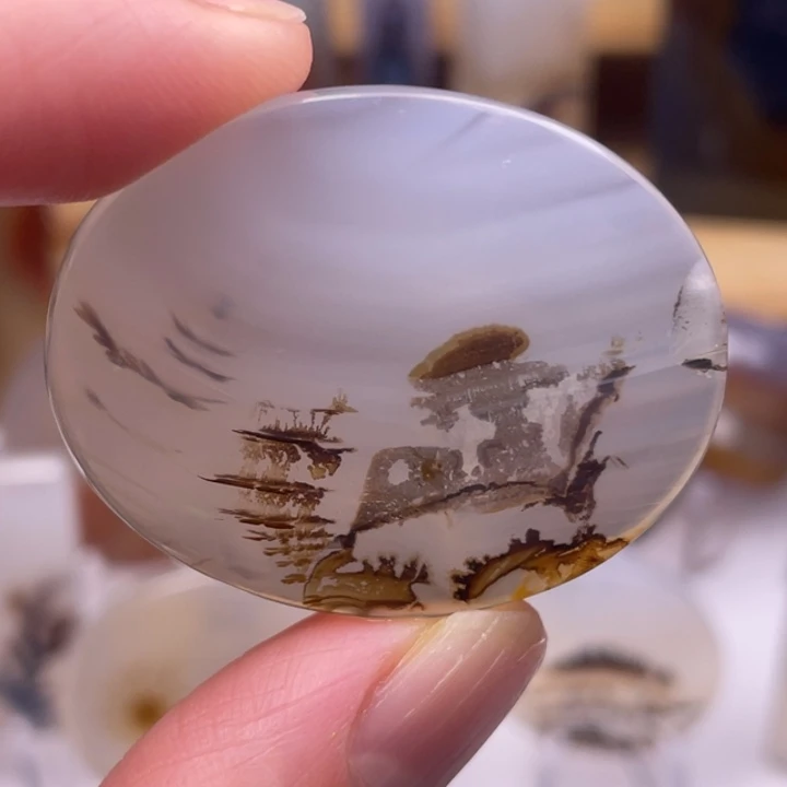 玛瑙/玉髓未镶嵌吊坠(不含链)