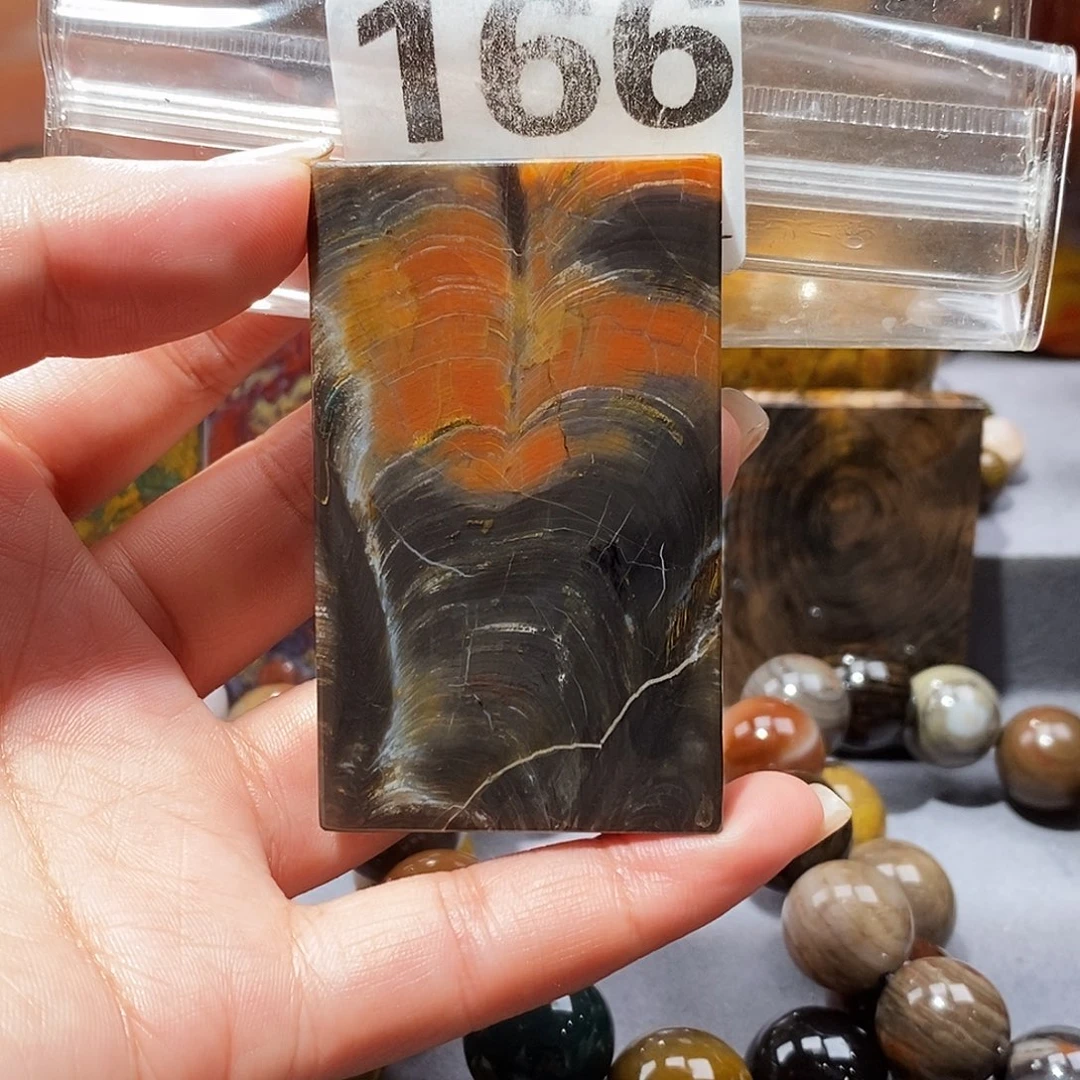 未镶嵌天然北票硅化玉吊坠硅化玉