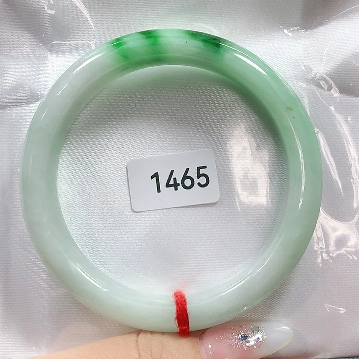 翡翠手镯未镶嵌天然翡翠手镯63