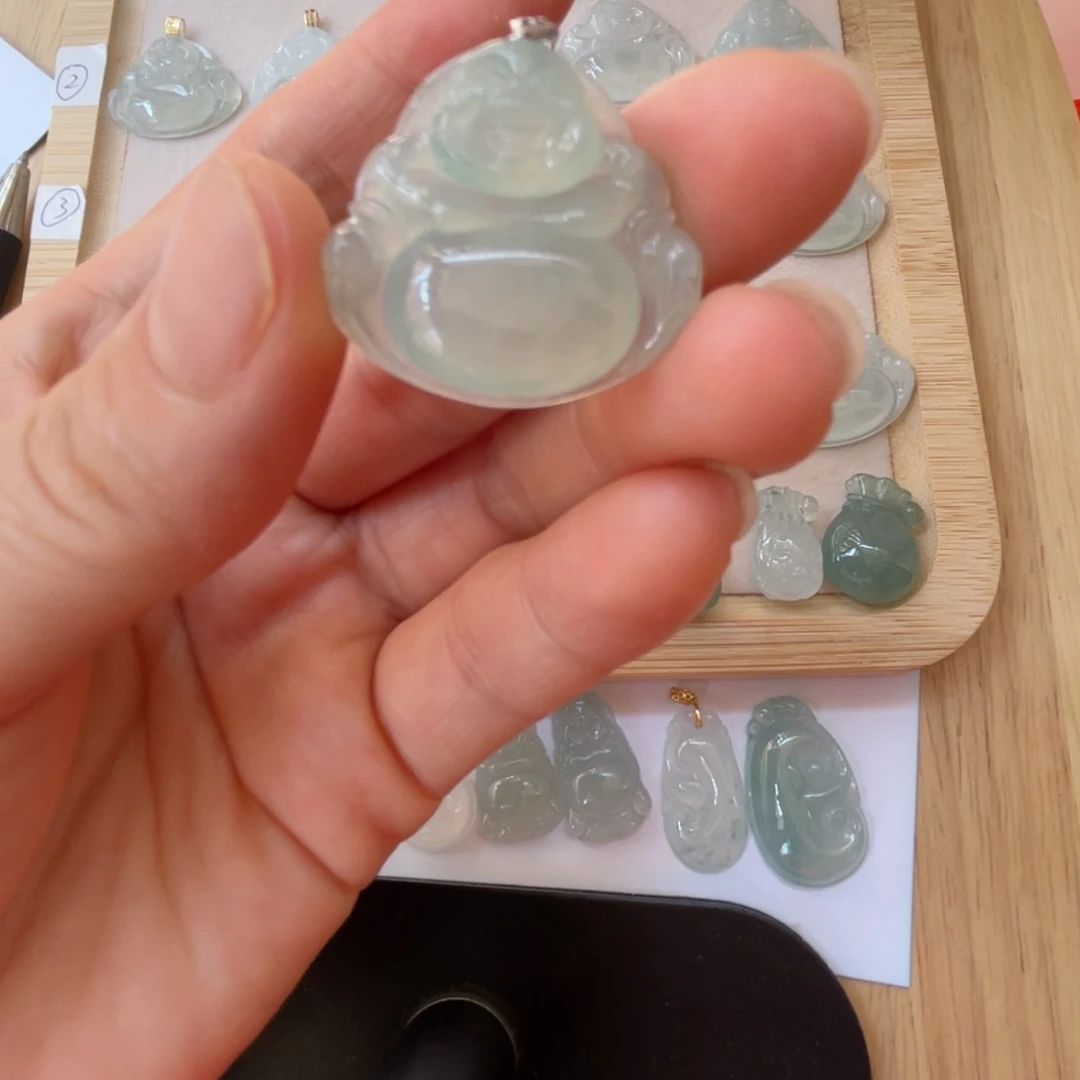颈饰未镶嵌翡翠翡翠