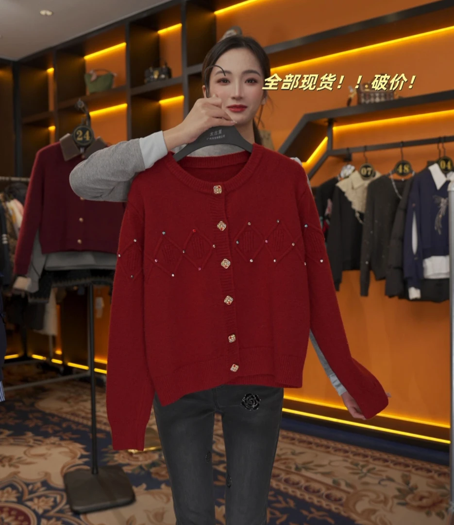 COCO设计师秋冬简约百搭气质保暖休闲毛衣针织衫JC-A2815